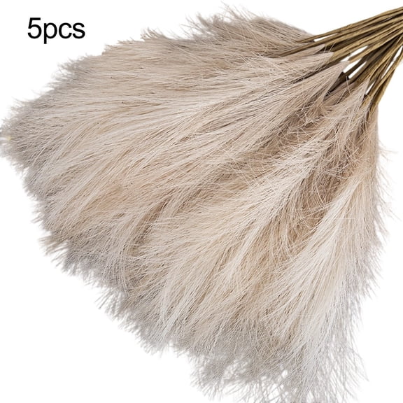 5pcs Vibrant Artificial Reeds: Low Maintenance Decoration for Weddings & Home!