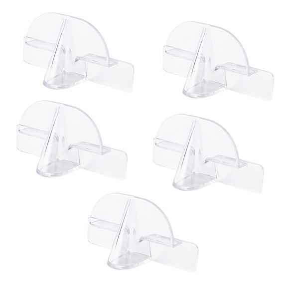 5pcs Wall Mounted Glasses Holders for Portable and Sturdy Storage Solution
