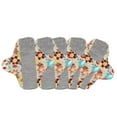 5pcs Washable Feminine Pads Water Absorbing Reusable Pure Cotton