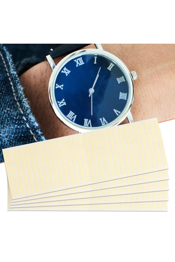 5pcs Watch Dial Sticking Spots Movement Repairs Adhesive Pads Tape Watchmaker Tool