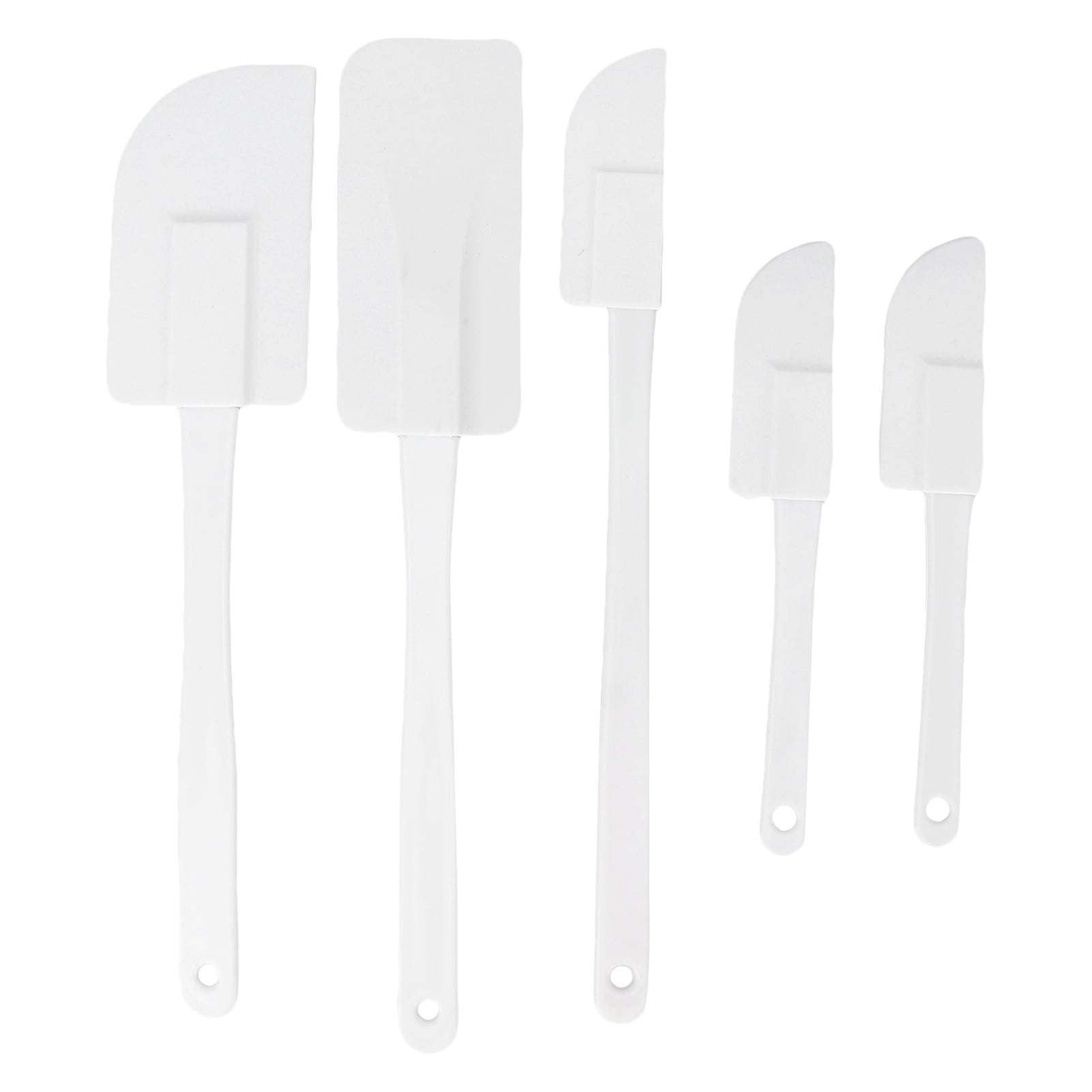 5pcs Wax Spatula Set Silicone Reusable Waxing Stirrer Applicator