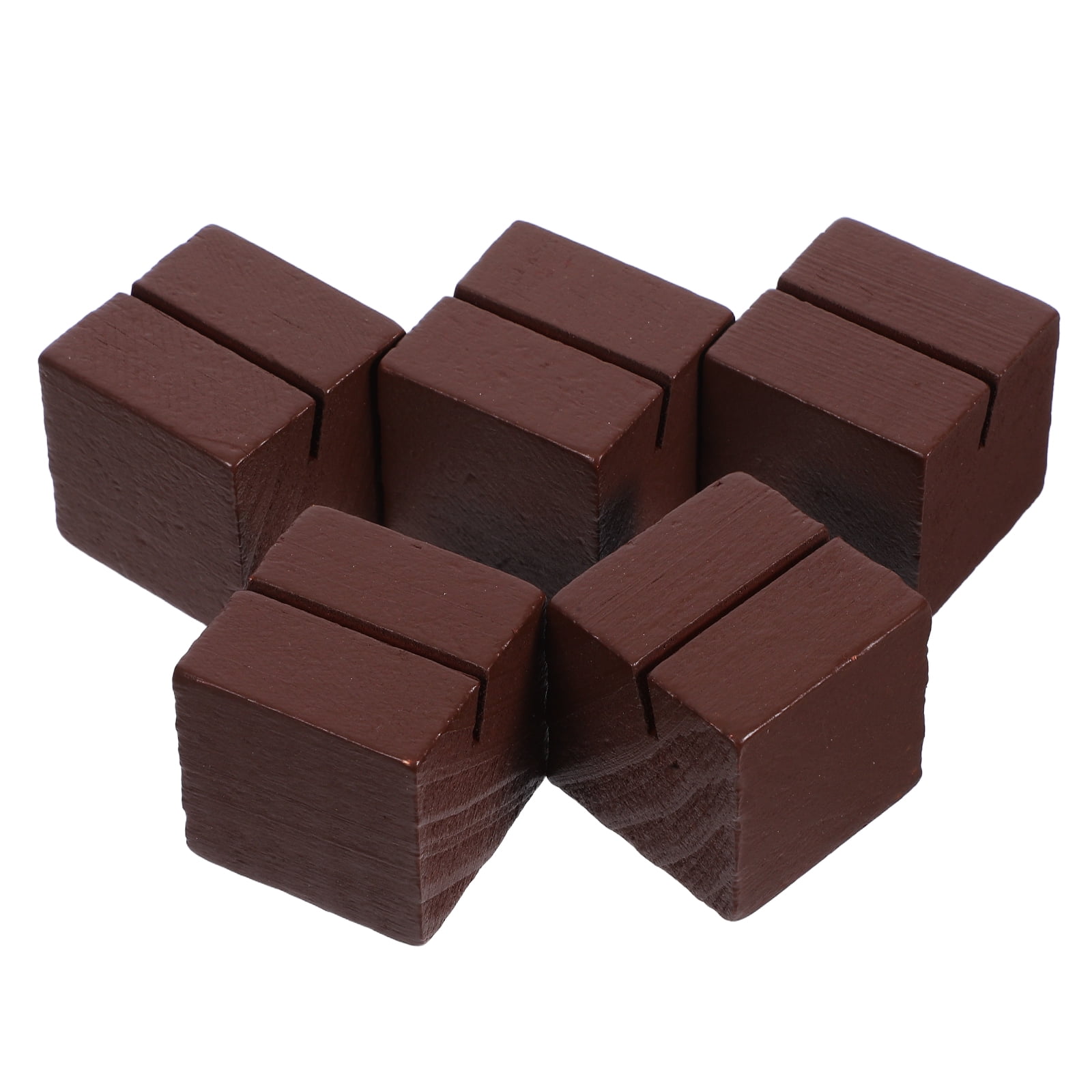 CIMAXIC Stable Wooden Postcard Display Stand for Business Cards and ...