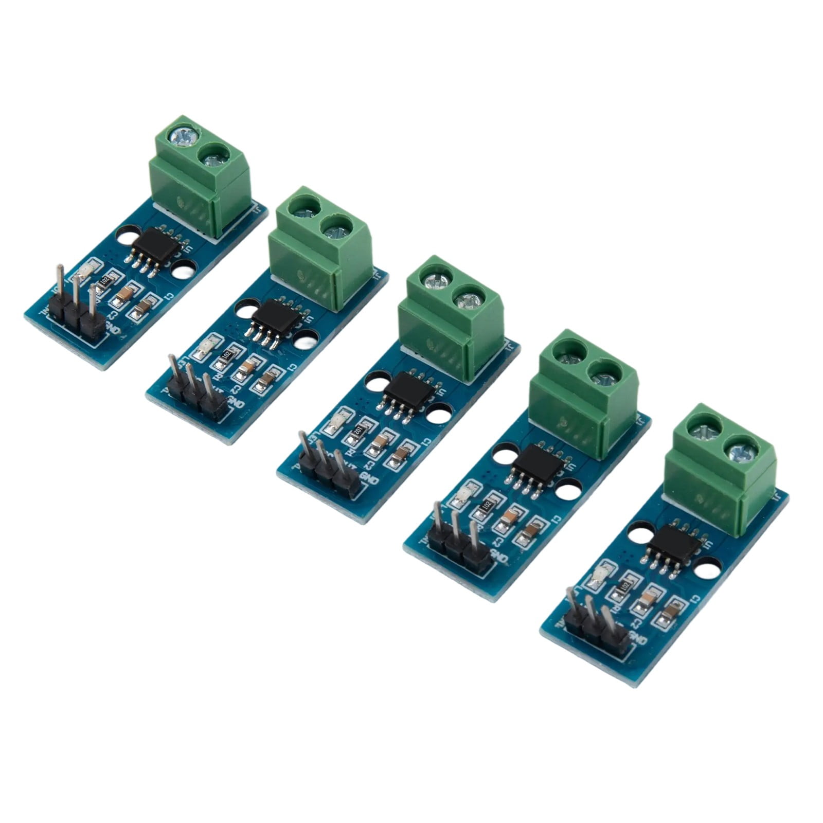 5Pcs For Acs712 Current Sensor Module 5A Range For Hall Effect Current ...