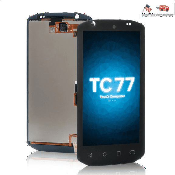 (5pcs )for Zebra TC77 TC70 TC75 TC70X TC75X TC72 LCD Screen Replacement - LCD Touch Display Digitizer Assembly Compatible with Handheld Android Barcode Scanners