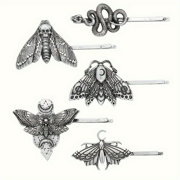 5pcs hairpins, retro small hairpins, Gothic accessories, hairpins, ladies jewelry