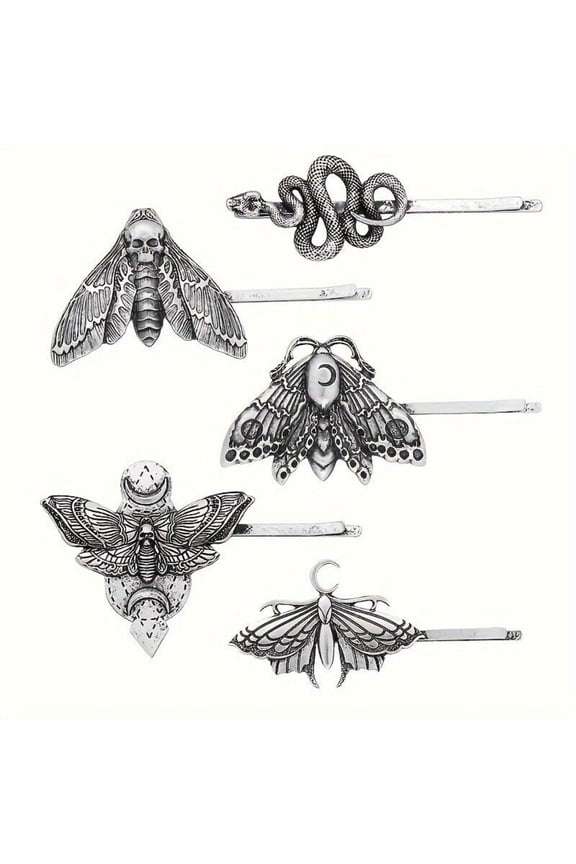 5pcs hairpins, retro small hairpins, Gothic accessories, hairpins, ladies jewelry