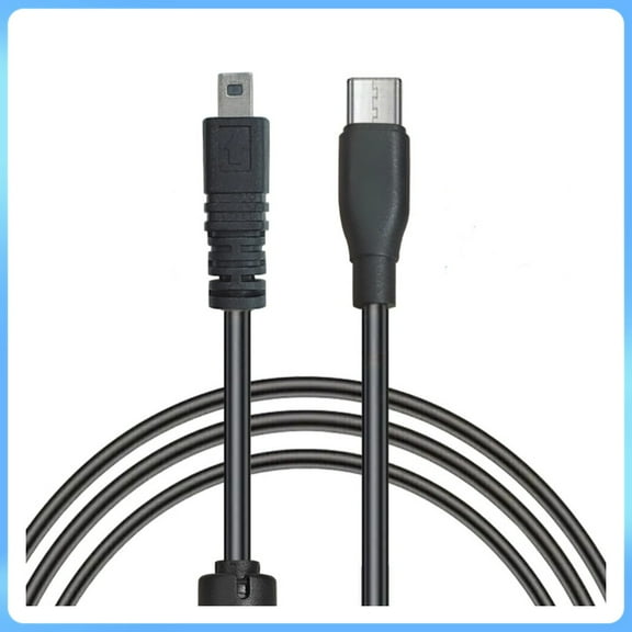 5pcs/lot 1.5m USB C TYPE C Cable Cord Charger for Nikon UC-E6 / UC-E16 / UC-E17 Coolpix S3700 S6500 S3500 S6600 S6300 P100 P530