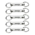 5pcs/lot Stainless Steel Column Type Rotary Ring Bearing Swivel Fishing