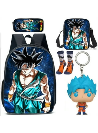 Anime Dragon Ball Super Backpack Saiyan Sun Goku Vegeta School Bag