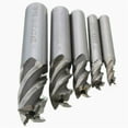 thumbnail image 1 of 5pcs/set Carbide 4 Flutes CNC HSS End Milling Cutter Slot Drill Bit Set 4-12mm, 1 of 8