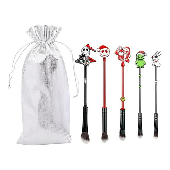 5pcs/set Cartoon Character Makeup Brush Creative Cosmetic Beauty Tools for Halloween Funny Gift