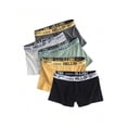 thumbnail image 1 of 5pcs/set Men's Boxer Shorts, Ultra-thin Breathable Comfortable Underwear, 1 of 5