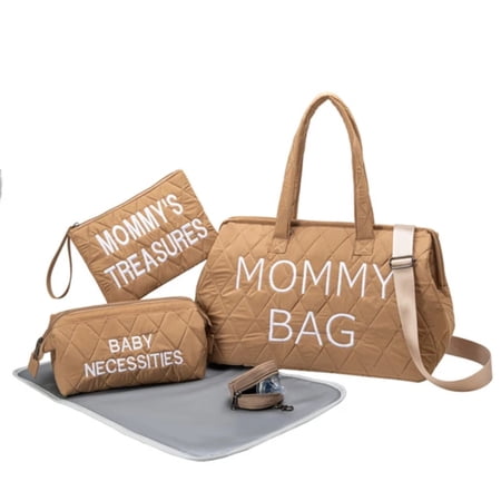 5pcs/set Mummy Bag Baby Diaper Bags Waterproof Maternity Backpack Good Quality Family Bag