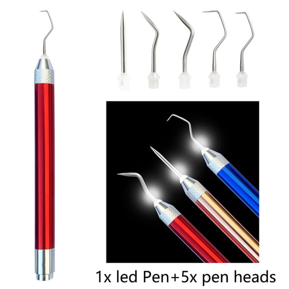 5pcs/set Vinyl Weeding Tools With LED Light Craft Silhouette Relief Cutter Maker DIY Accessories for Craft Supplies Vinyl Tool