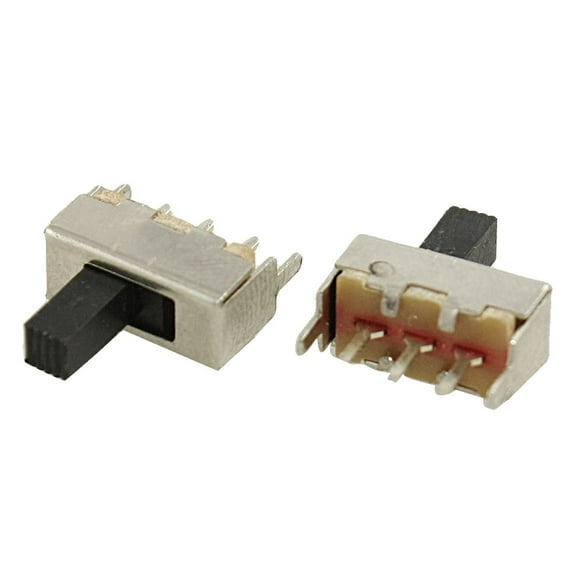 5pcsxSS12F44G6 3 Pin PCB 2 Position 1P2T SPDT Miniature Vertical Slide Switch