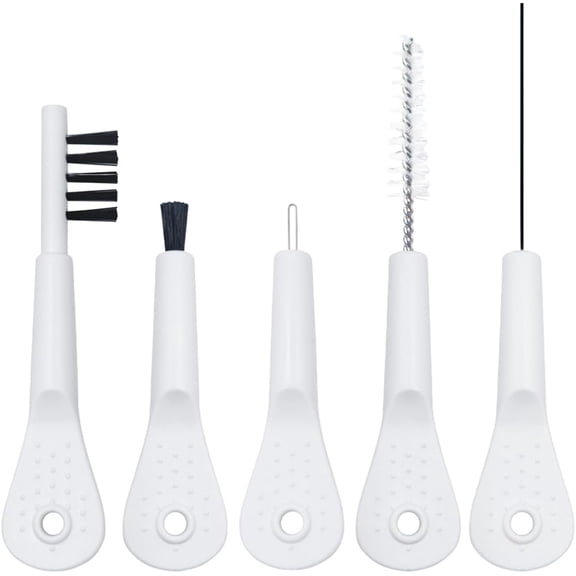 5pieces Hearing Aid Cleaning Brush Kit for Earbuds/Headphones, Multi-Functional Cleaner Kit Brushes Tools Ideal Gift