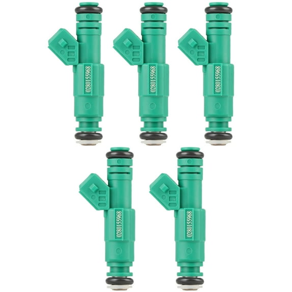 5ps SCITOO Fuel Injector Automotive Engein 9202100 Replacement Kits fit for 2004 for Volvo for C70, 2003-2007 for Volvo for S60, 2004-2007 for Volvo for V70