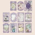 thumbnail image 1 of 5sets 20 Sheets Vintage Scrapbook Paper Pad for Album Scrapbook Greeting Card Background Paper Lilac 140x100mm, 1 of 1