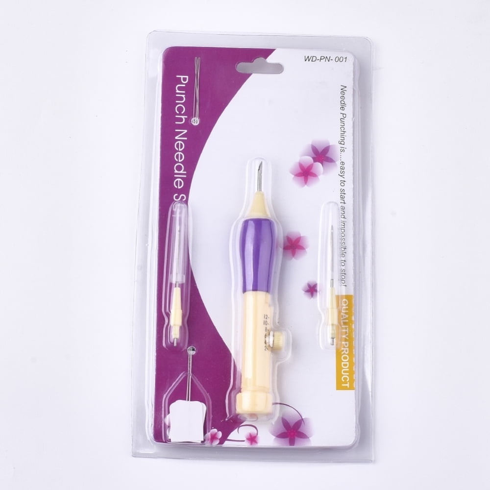 5sets ABS Plastic Punch Needle Colorful 116x19x23mm