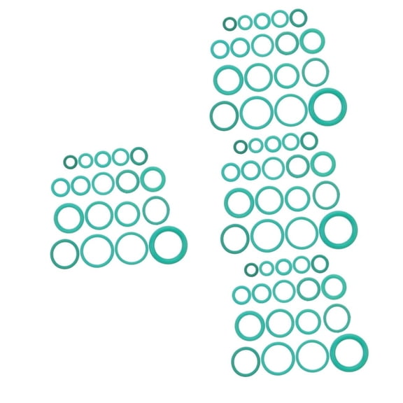 5sets Air Conditioning Sealing Ring Air Conditioner Sealing Gasket Car Ac Automotive Car Air Conditioner for Car Green Dingqingqingguo 270pcs*5