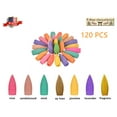 thumbnail image 1 of 5star-AsianArtist Backflow Cone Incense Multi-Scent 120 Count, 1 of 5