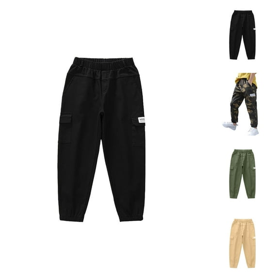 5t Pants Boys High Street Trend Distressed Denim Long Pants for Kids Youth Casual Jeans Big Boys Comfortable Daily Wear Spring Fall Retro Look Straight Fit Children Clothing
