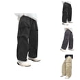 thumbnail image 1 of 5t Pants Boys Khaki Uniform Pants Ages 7-18 – British Style Flat Front Dress Pants for School, No Back Pocket Formal Trousers, Essential Student Uniform Wear, 1 of 4