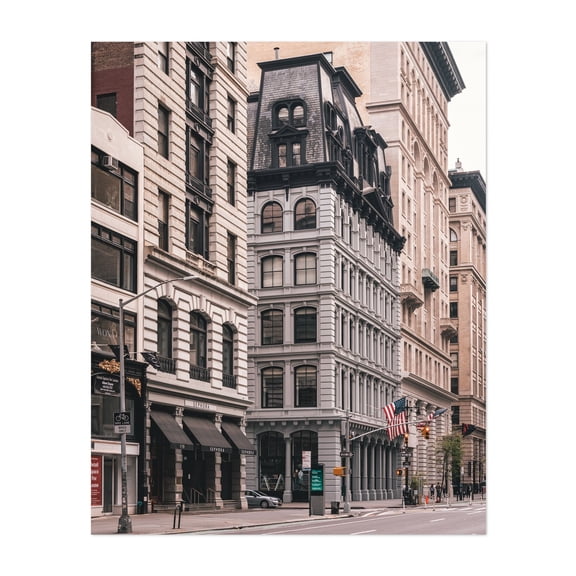 5th & 19th, Flatiron - Manhattan New York Photography Unframed Wall Art Print 11 x 14 inches