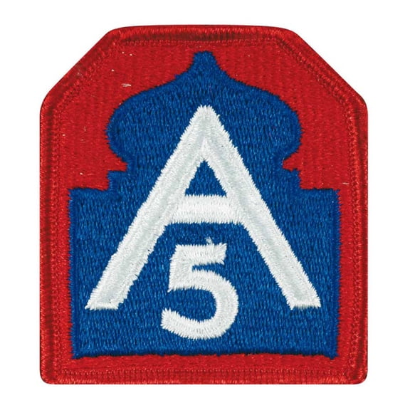 5th Army Patch Color
