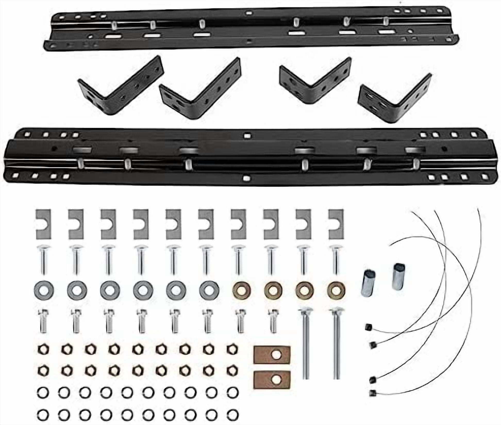 5th Fifth Wheel Mounting Rail Kit Trailer Hitch Mount Steel for Reese ...
