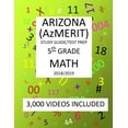 thumbnail image 1 of 5th Grade ARIZONA AzMERIT, MATH, Test Prep: 2019: 5th Grade ARIZONA'S MEASUREMENT OF EDUCATION READINESS MATH Test Prep/, (Paperback), 1 of 1
