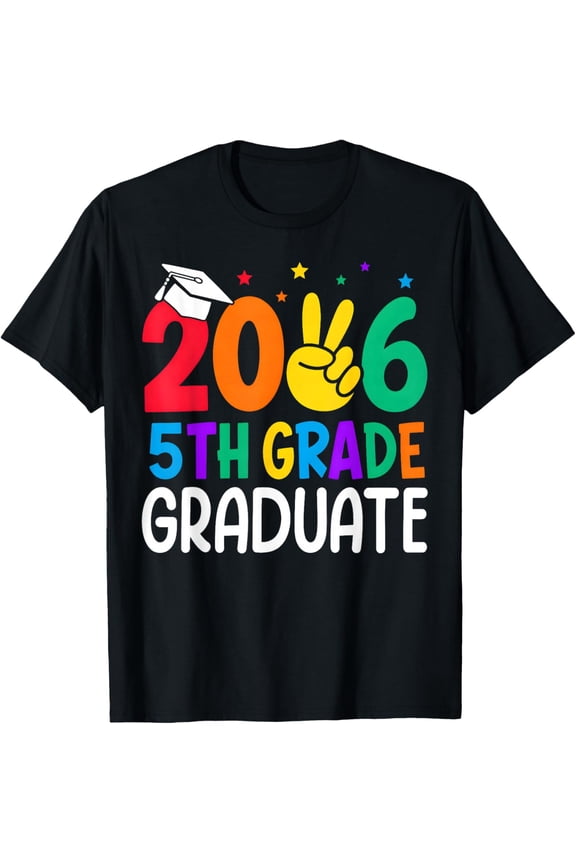 5th Grade Graduation 2026 Fifth Grade Graduate T-Shirt