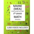 thumbnail image 1 of 5th Grade MAINE MEA TEST, 2019 MATH, Test Prep : : 5th Grade MAINE EDUCATIONAL ASSESSMENT TEST 2019 MATH Test Prep/Study Guide (Paperback), 1 of 1