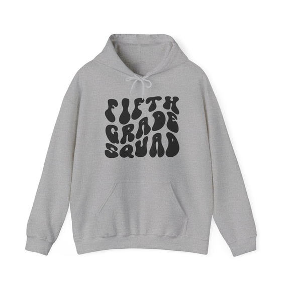 5th Grade Teacher Fifth Back to School Hoodie, Gifts, Hooded Sweatshirt