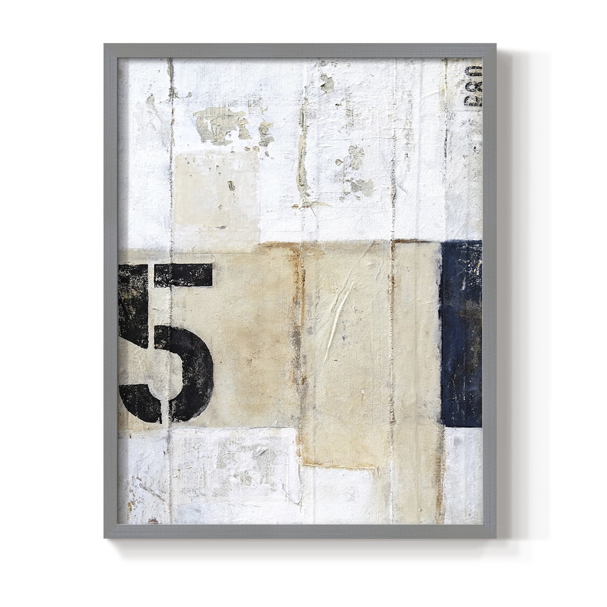 5th Row in Paper Solid Wood 11 x 14 Framed Print