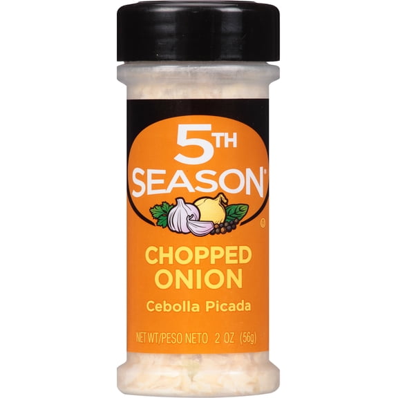 5th Season Chopped Onion 2.0 oz, Versatile Herb for Flavor and Aroma