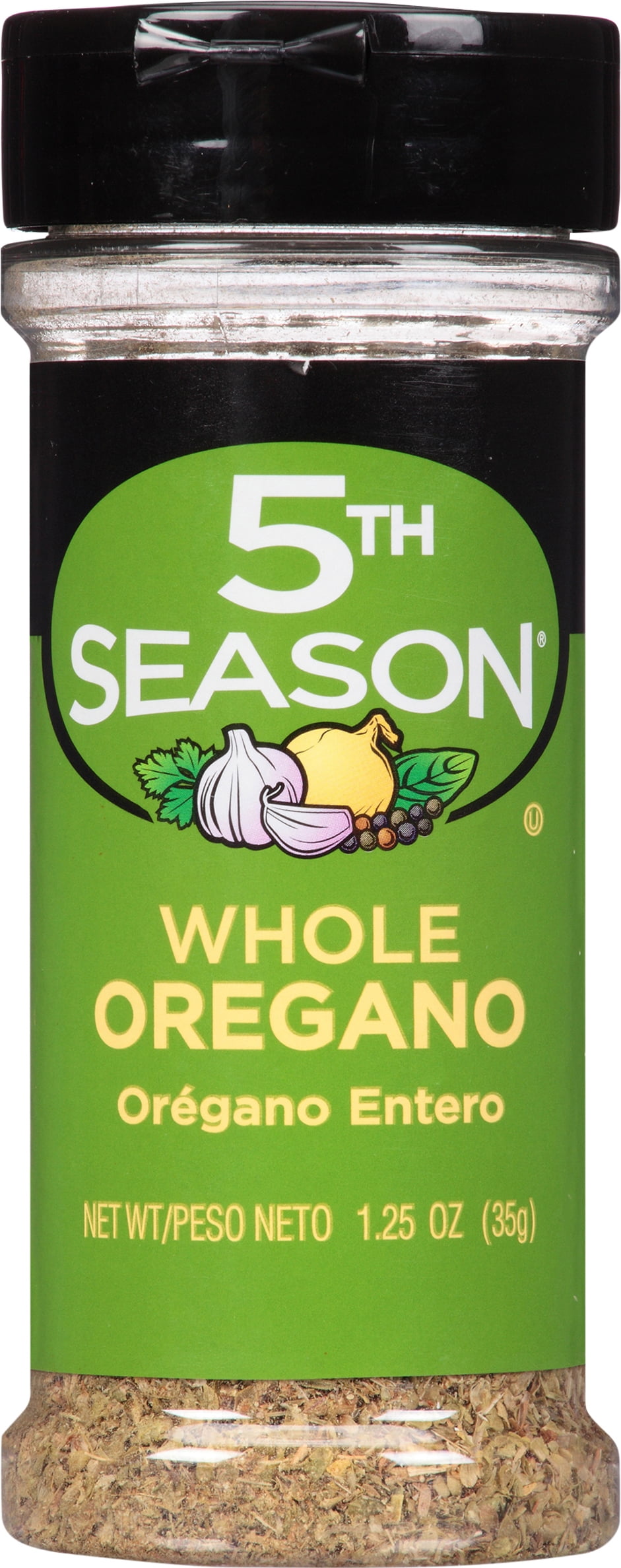 5th Season Whole Oregano, 1.25 oz, Single Herbs & Spices for Mediterranean and Italian Cuisine