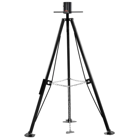 5th Wheel Tripod Stabilizer 5000 LBS Load Capacity 35 to 57 Inches Adjustable Height RV Gooseneck Stabilizer for Fifth Wheel Trailers RVs and Campers