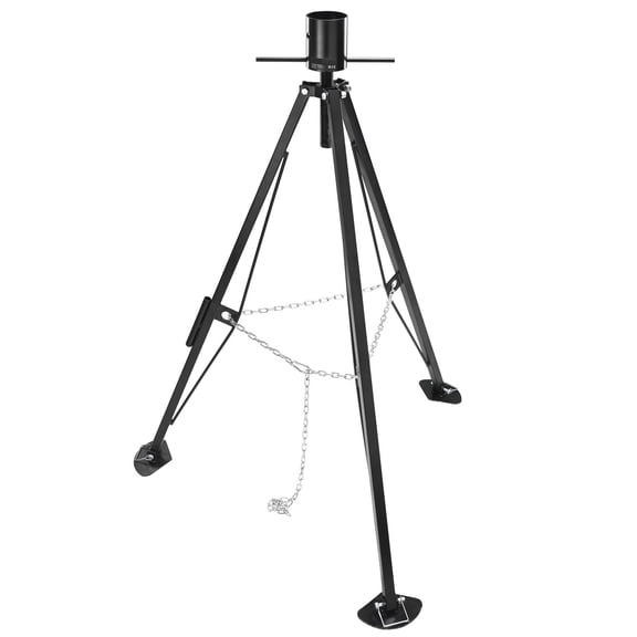 5th Wheel Tripod Stabilizer, 5000 lbs Capacity Adjustable RV Jack, 35"-57" Height Range, Heavy-Duty King Pin Stabilizer for Fifth Wheel Trailers, RVs, Campers