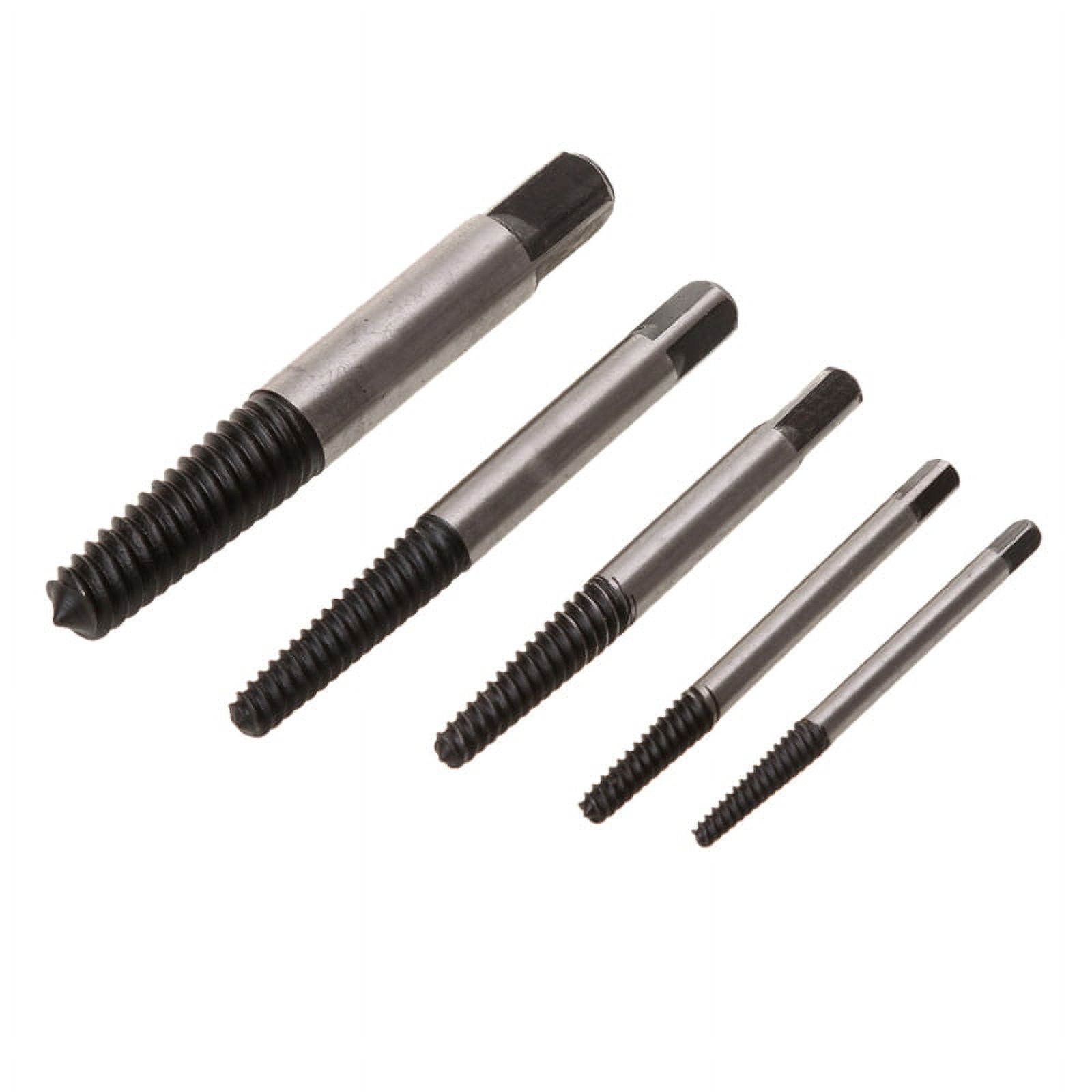 5x 418mm Small Large Screw Extractor Set In Case Broken Stud Bolt