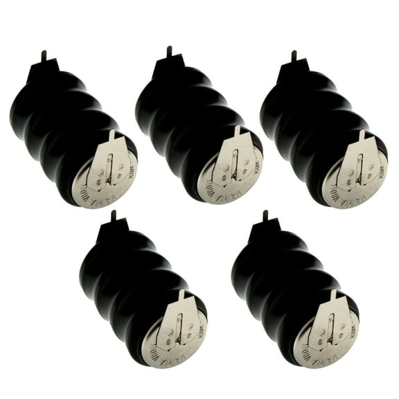 5x 4/V80H 2 Pin 4.8V 80mAh Battery 55608304015 for GPS terminal, sensor network