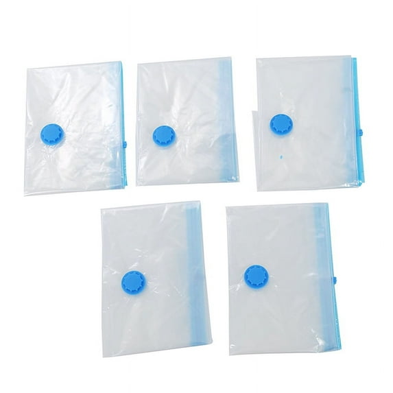 5x Bag Vacuum Storage Compression Waterproof Clothing Size: XXXL 100 x 80 cm ywm58