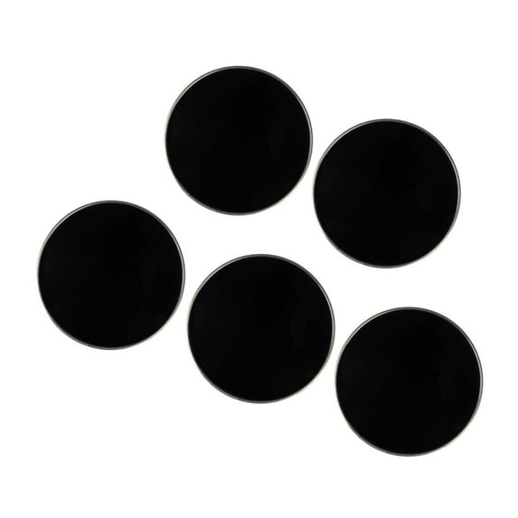 5x Banjo Body Head Banjolele Skin For String Instrument Parts, 8'' Black