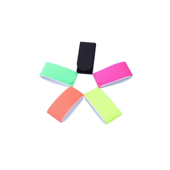5x Double skis binding skiing fixation strap snowboard fixation strap EVA strap