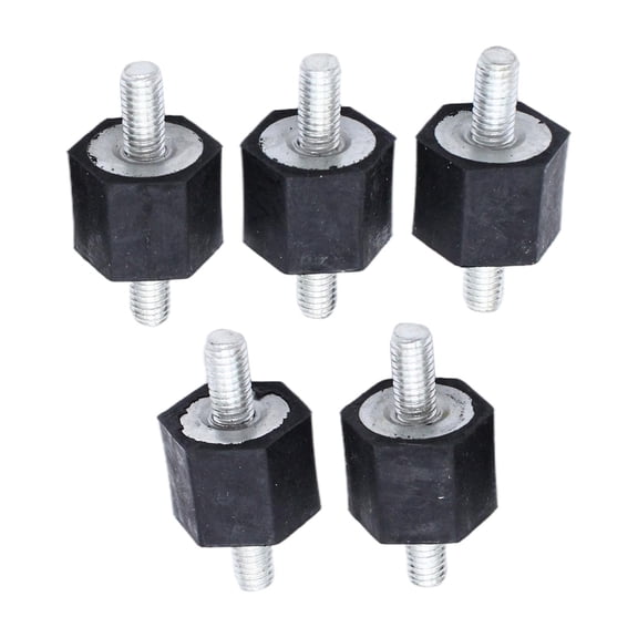 5x Fuel Pump Engine Cover, Rubber Mounts, 191201256 Anti Vibration, Isolator Mounts, for Golf MK2, for , Engine Panel Oil s