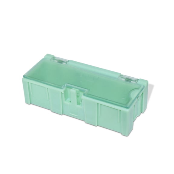 5x Green SMT SMD Container Box Electronic Components Box Laboratory Resistor Parts Containers