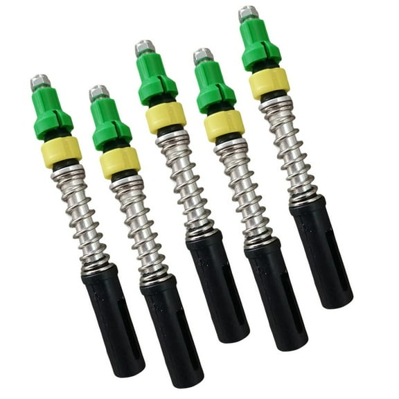 5x Hiking Trekking Stick Internal Lock With Shock Absorbing Spring Walking Pole, for 14mm tube
