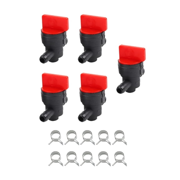 5x Inline Fuel Tap Valve Ride On Mowers Lawn Mowers for Kawasaki