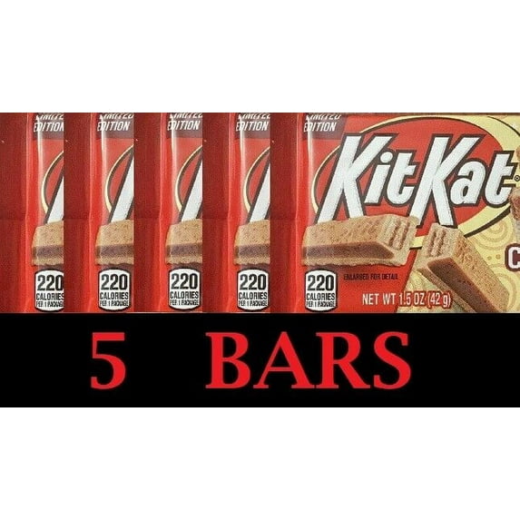 5x Kit Kat CHURRO Bar Crisp Wafers 1.5 Oz Candy LIMITED EDITION - 5 PACK BARS