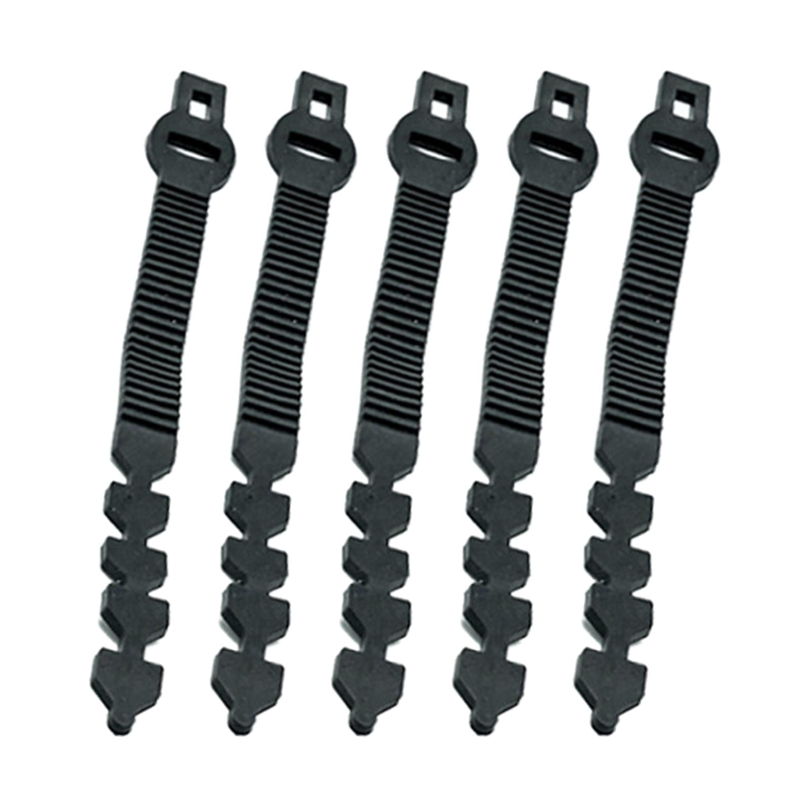 5x Locking Strap Adjustable Interlock Garden Tree Ties for Shrub Home